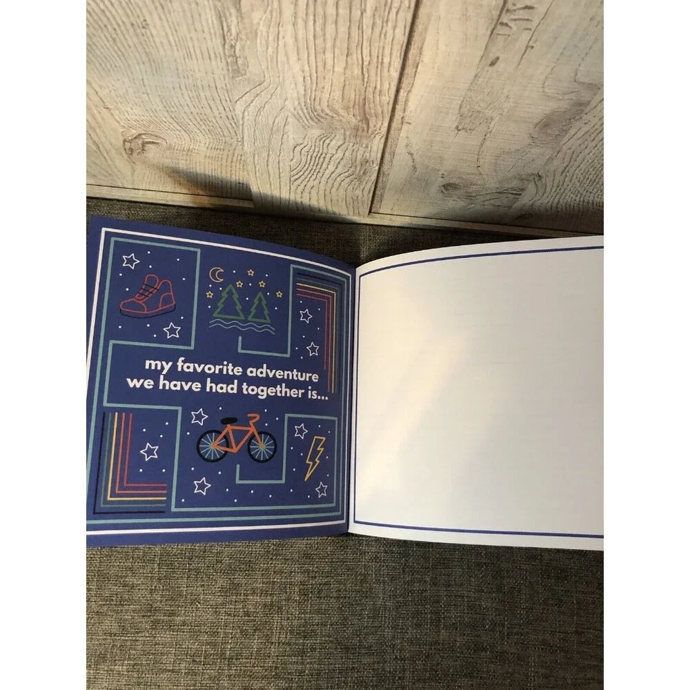 Paper Riot DAD You're Awesome Keepsake Book Journal w/ Stickers Fathers Day Gift